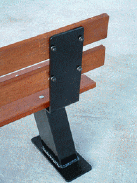 Détail support assise